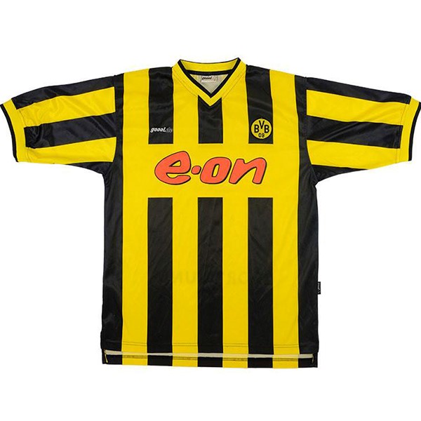 Tailandia Camiseta Dortmund 1st Retro 2000 Amarillo